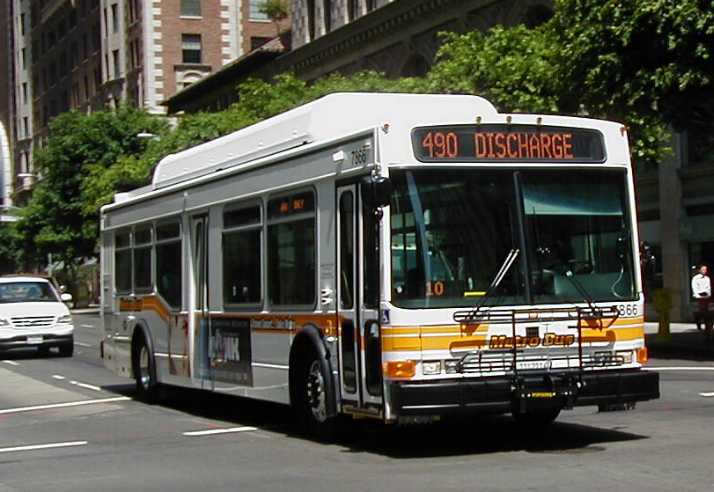 Metro Bus NABI 7866