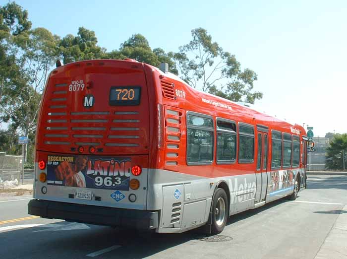 Metro Bus Rapid NABI 45C-LFW 8079