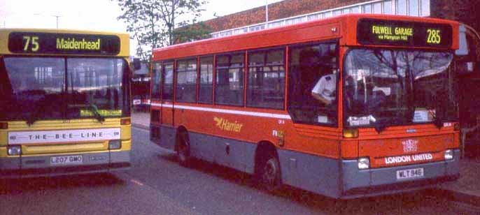 Beeline 207 & London United DR111 Dennis Dart Plaxton Pointer