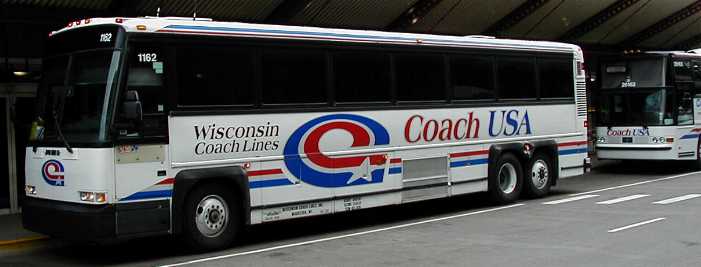 Coach USA MCI Wisconsin Coach Lines 1162