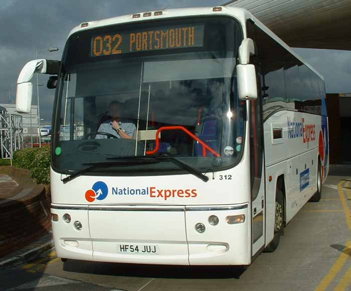 Yellow Coaches National Express Volvo B12B Plaxton Paragon 312