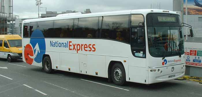National Express First Southern National Volvo B12M Plaxton Paragon 6308