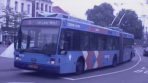 Arnhem Van Hool AG300T-Kiepe trolleybus