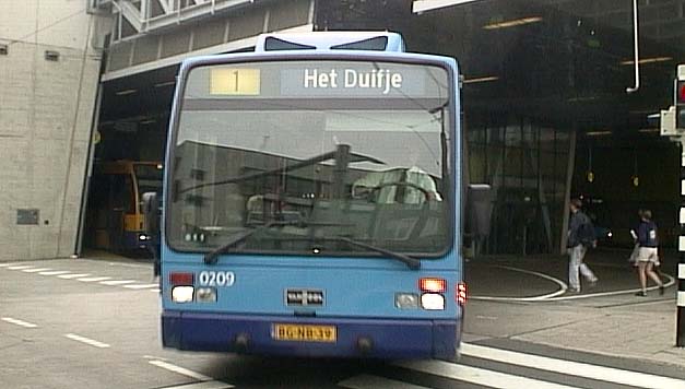 Arnhem Van Hool AG300T-Kiepe Connexxion trolleybus
