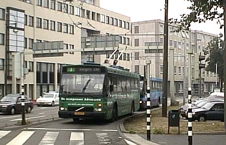 Arnhem Volvo Connexxion trolleybus