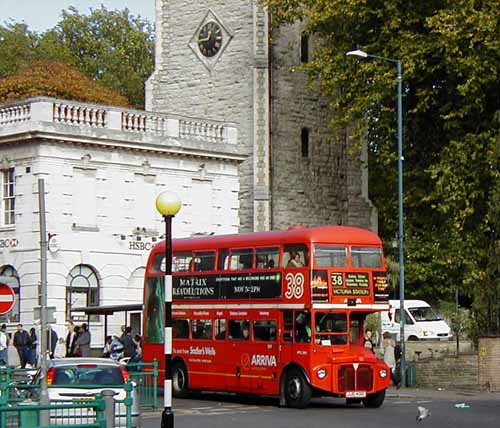 Arriva London AEC Routemaster Park Royal route 38 RML2401