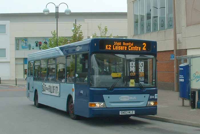 Metrobus Transbus Dart SLF Pointer 2 204