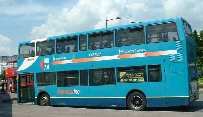 Arriva Medway Towns Volvo B7TL Alexander ALX400