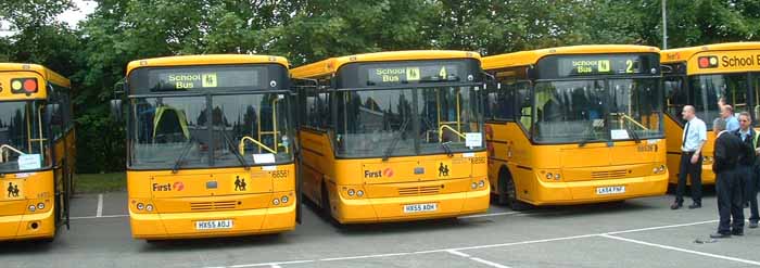 First Hampshire & Dorset BMC schoolbuses
