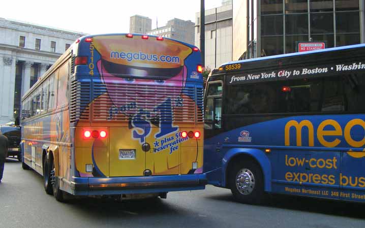 Coach USA Megabus MCI 51104