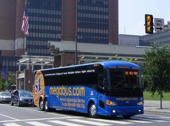Coach USA Megabus MCI 58538