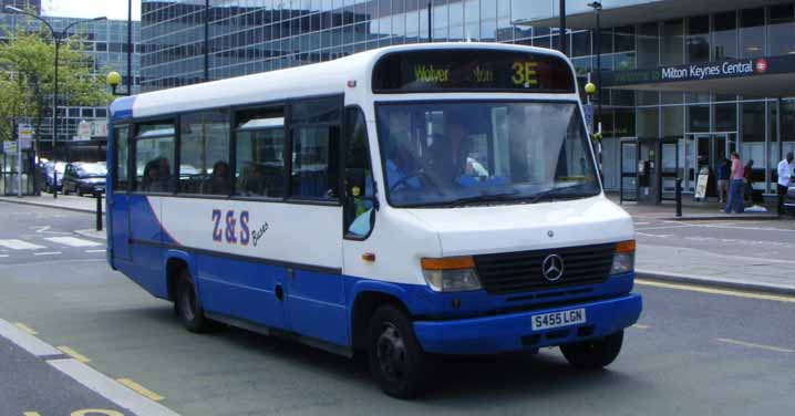 Z&S ex Epsom Buses Mercedes Vario