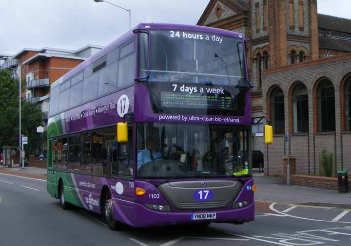 Reading Buses Scania CN270UD Omnidekka