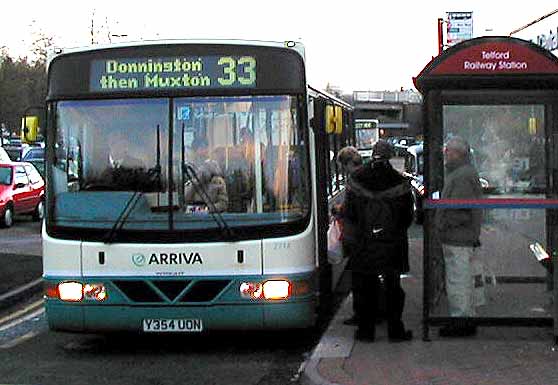 Arriva serving the Midlands DAF SB120/Wright