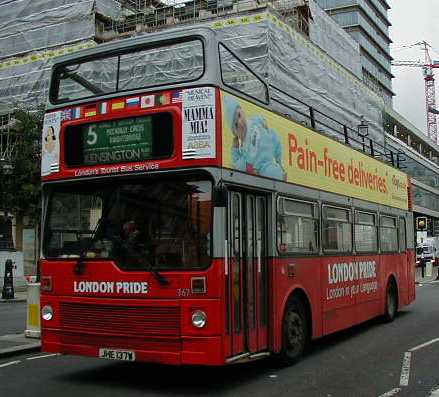 London Pride MCW Metrobus JHE137W