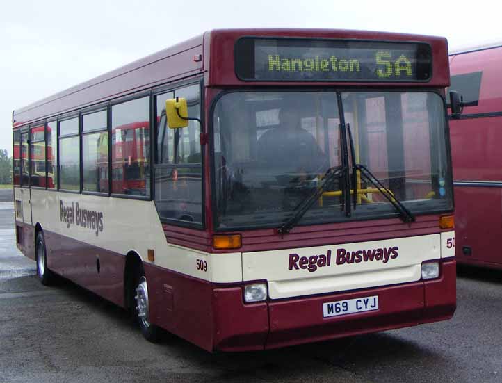 Regal Busways Dennis Dart Plaxton Pointer M69CYJ