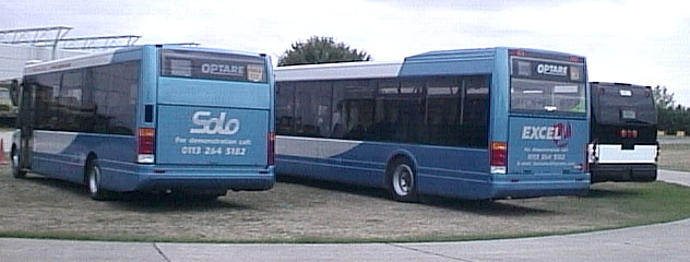 Optare Solo and Excel