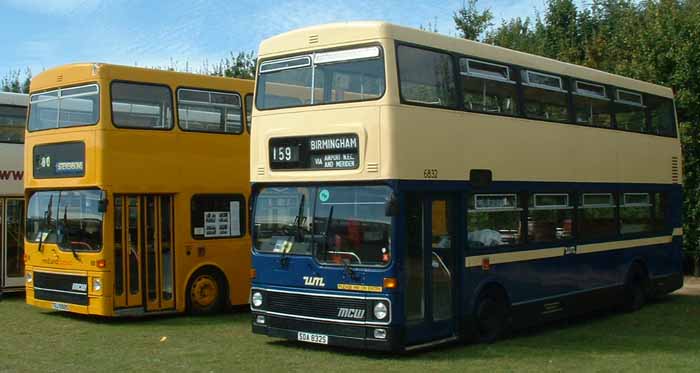 West Midlands and Stevensons MCW Metrobuses