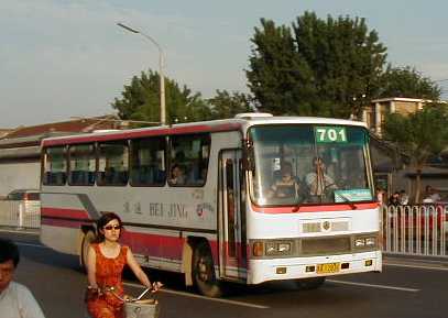 Beijing City Bus route 701