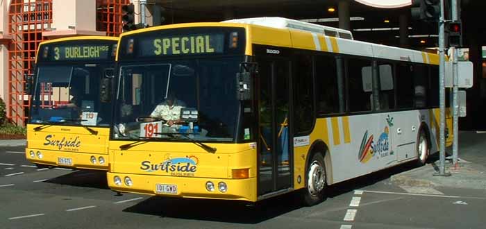 Surfside Mercedes O405NH & Volvo B7RLE Bustech