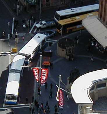 STA Mercedes O305G articulated bus