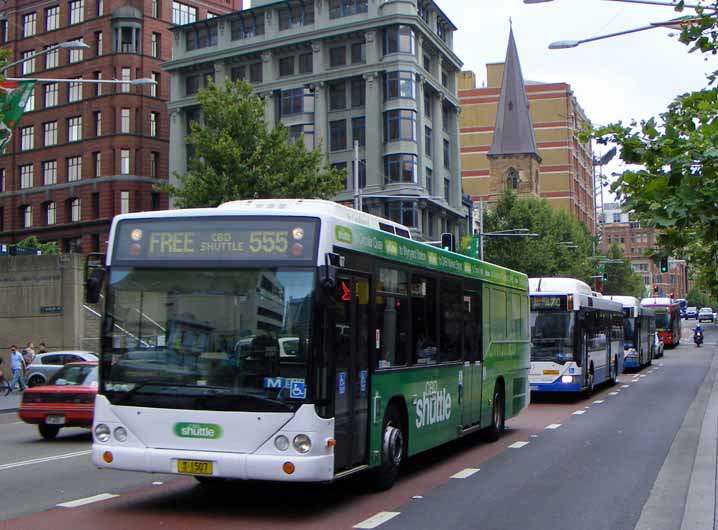 STA CBD Shuttle Volvo B12BLE Custom