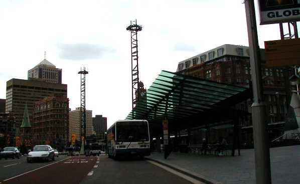 STA Scania L113CRB Ansair Commuter Bus at Sydney Central Station