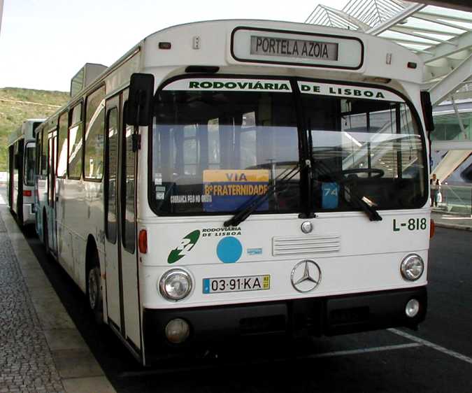 Rodoviaria de Lisboa Mercedes L818