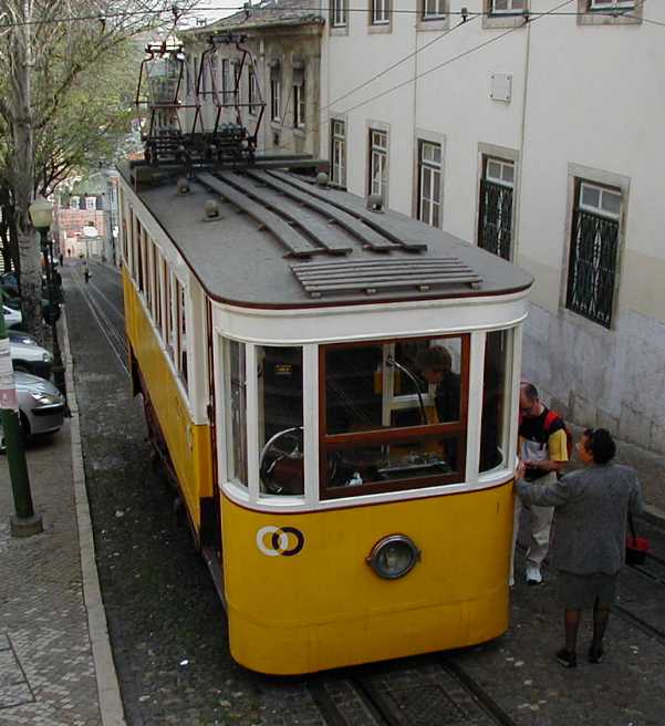 CARRIS Gloria funicular Tram