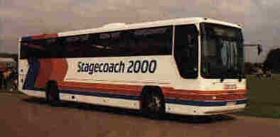 Stagecoach Red & White Volvo B10M Plaxton 771 P771TTG