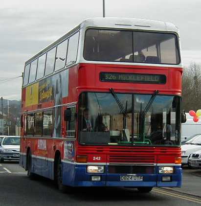 Wycombe Bus Company Leyland Olympian coach D824UTF
