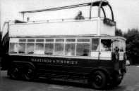 Hastings & District Guy BTX Happy Harold trolleybus DY4965