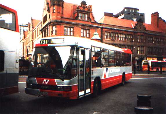 Northumbria Optare Delta F702ECC