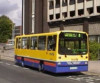 Beeline Dennis Dart Wright Handybus DW78