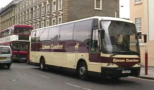 Epsom Coaches Jonckheere Volvo B10M P708DPA