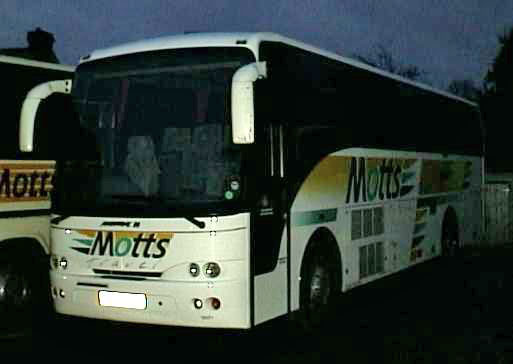 Motts Travel Volvo B10M Jonckheere Mistral R968RCH