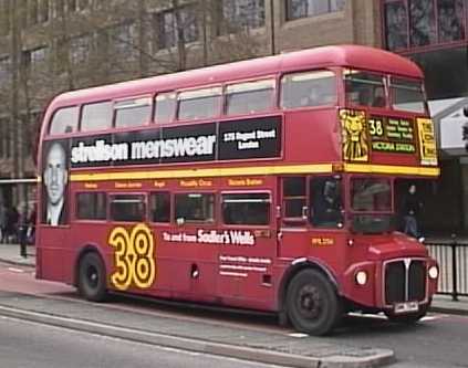 Arriva London AEC Routemaster Park Royal route 38 Old Style