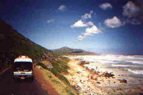 MB coach Cape Tour