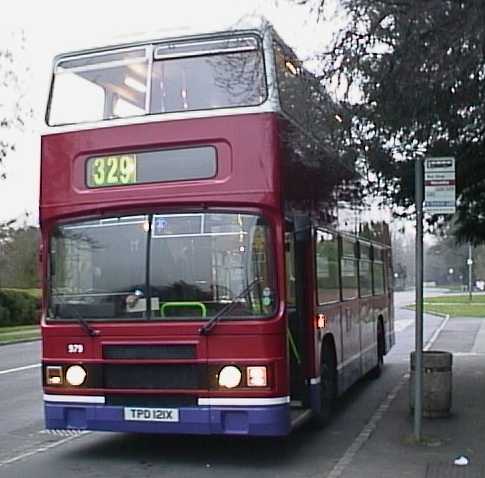 Wycombe Bus Company Leyland Olympian Roe TPD121X