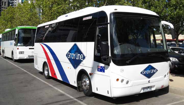 Driver Bus Lines | Gray Line | australia.SHOWBUS.com BUS IMAGE GALLERY
