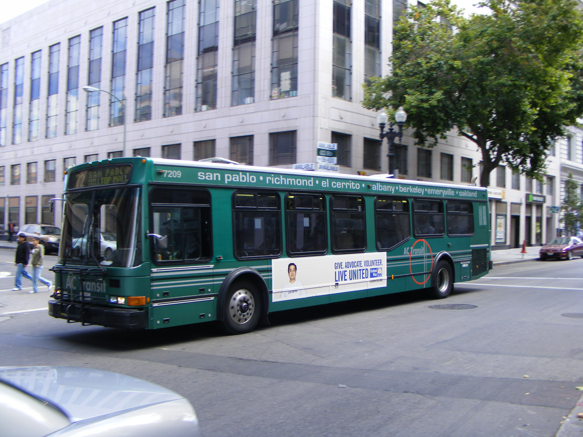 Ac Transit Showbus International Bus. 