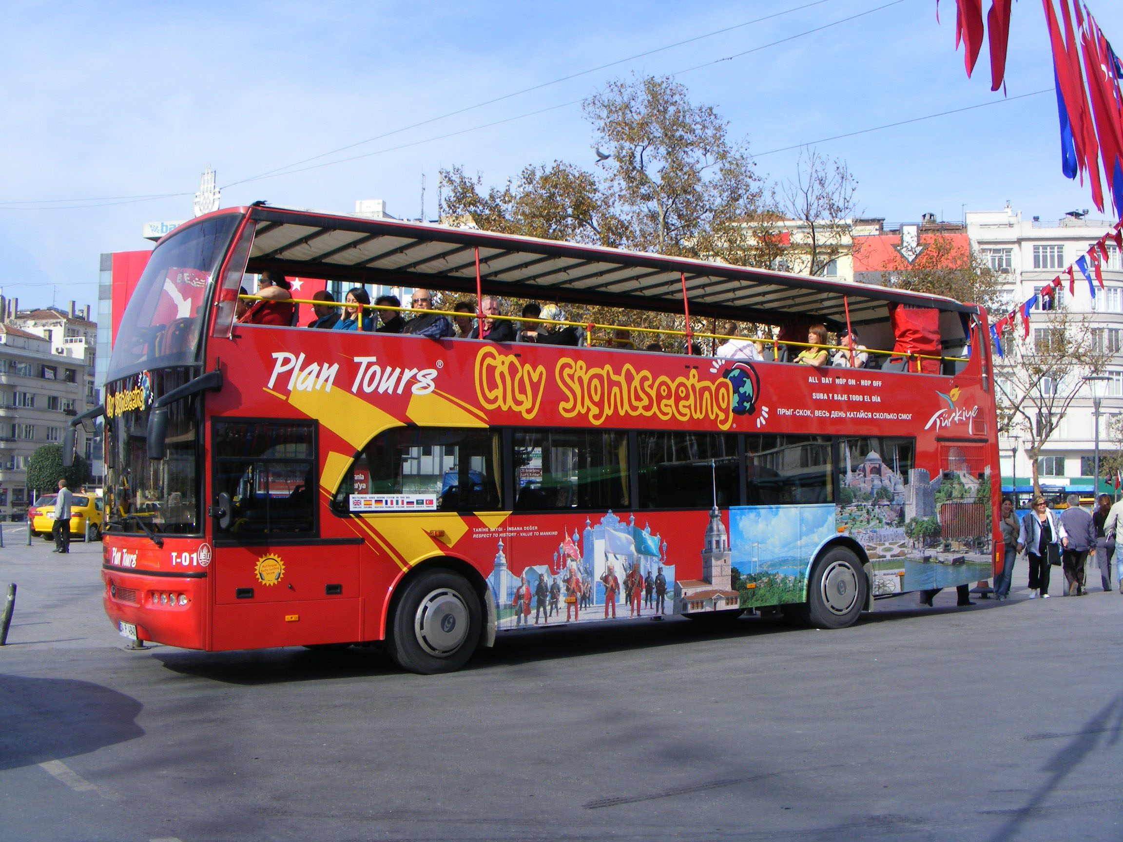 istanbul sightseeing bus tour