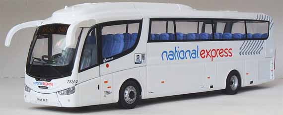 National Express Model Coaches Fleet Focus