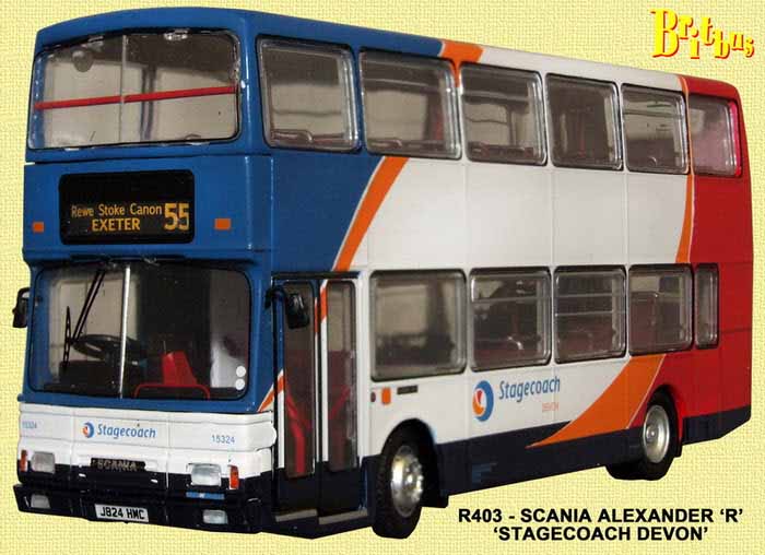 4mm scale diecast model buses and coaches
