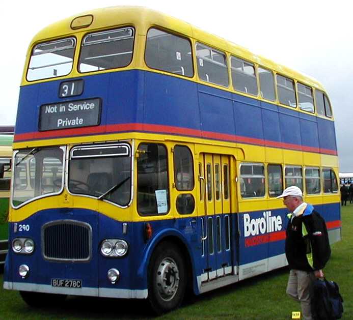 Southdown Queen Mary Leyland Titan PD3 Northern Counties with Maidstone Boroline