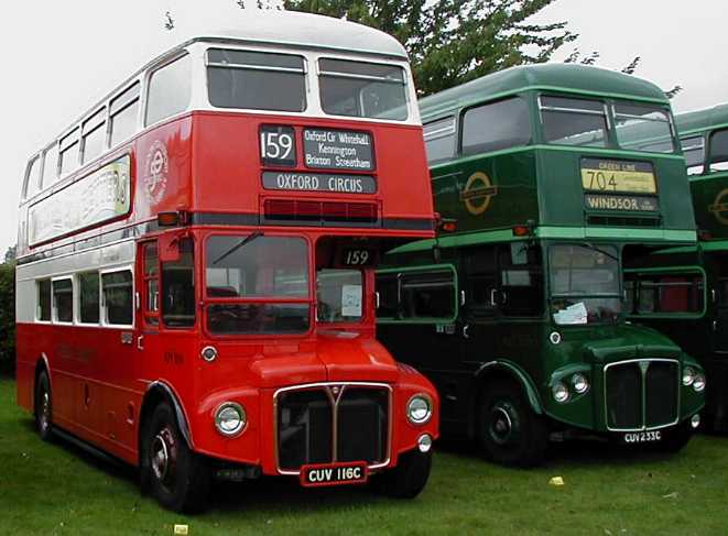 London Transport Routemasters RM2116 & RCL2233