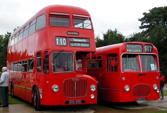Midland Red BMMO D9 5415 & S17 5479