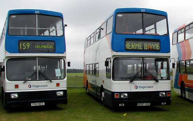Stagecoach East Kent Olympian and United Counties Megadekka