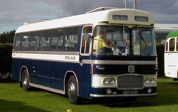 Royal Blue Bristol MW HDV641E