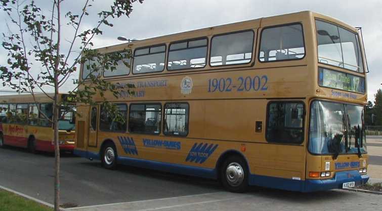 Bournemouth Yellow Buses Centenary Volvo open top